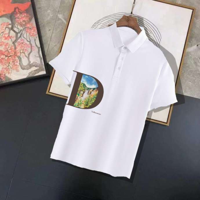 Dior Polo Shirt Short _SKUDiorM-4XL11Ln2420073